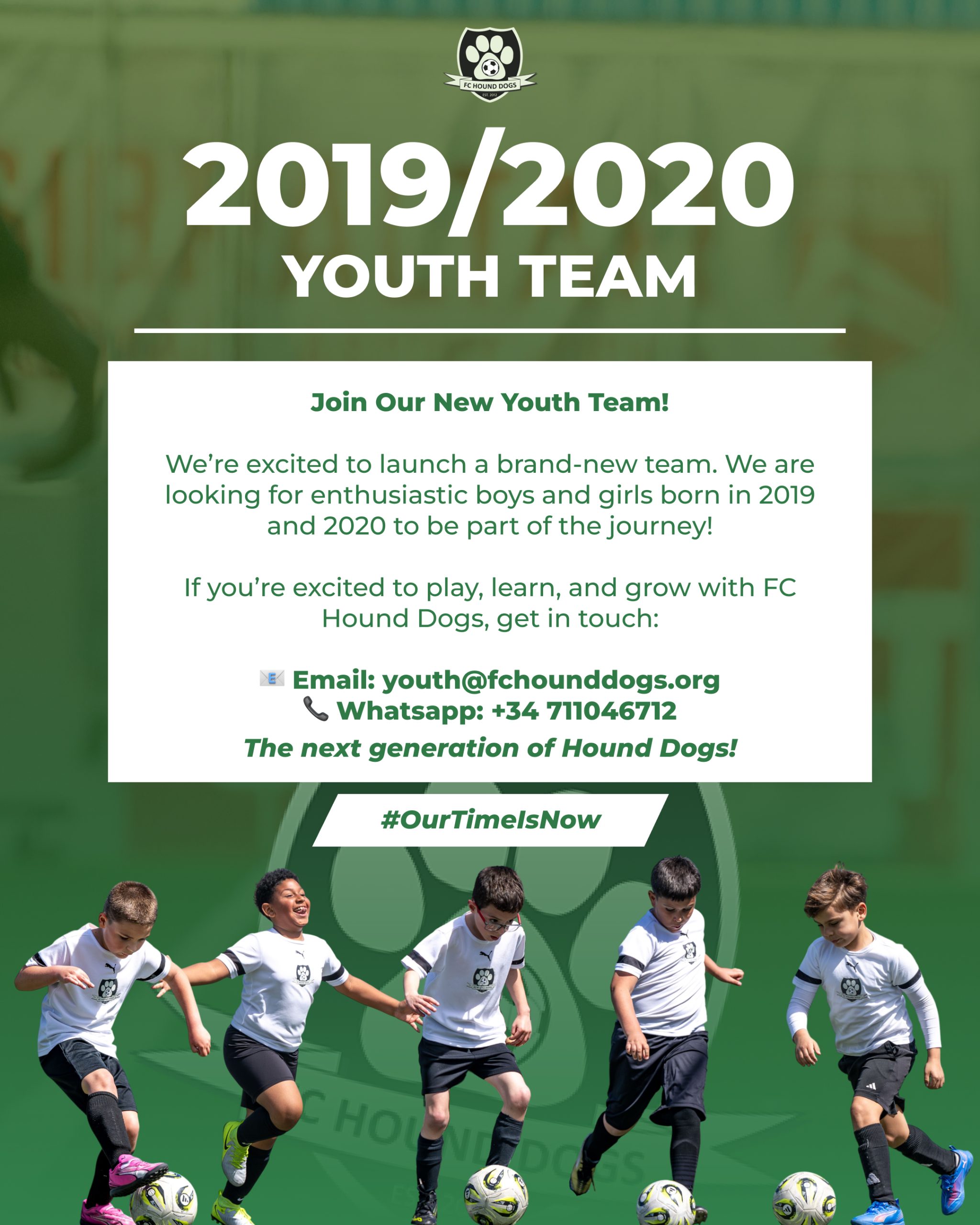 New Youth Team Recruiting